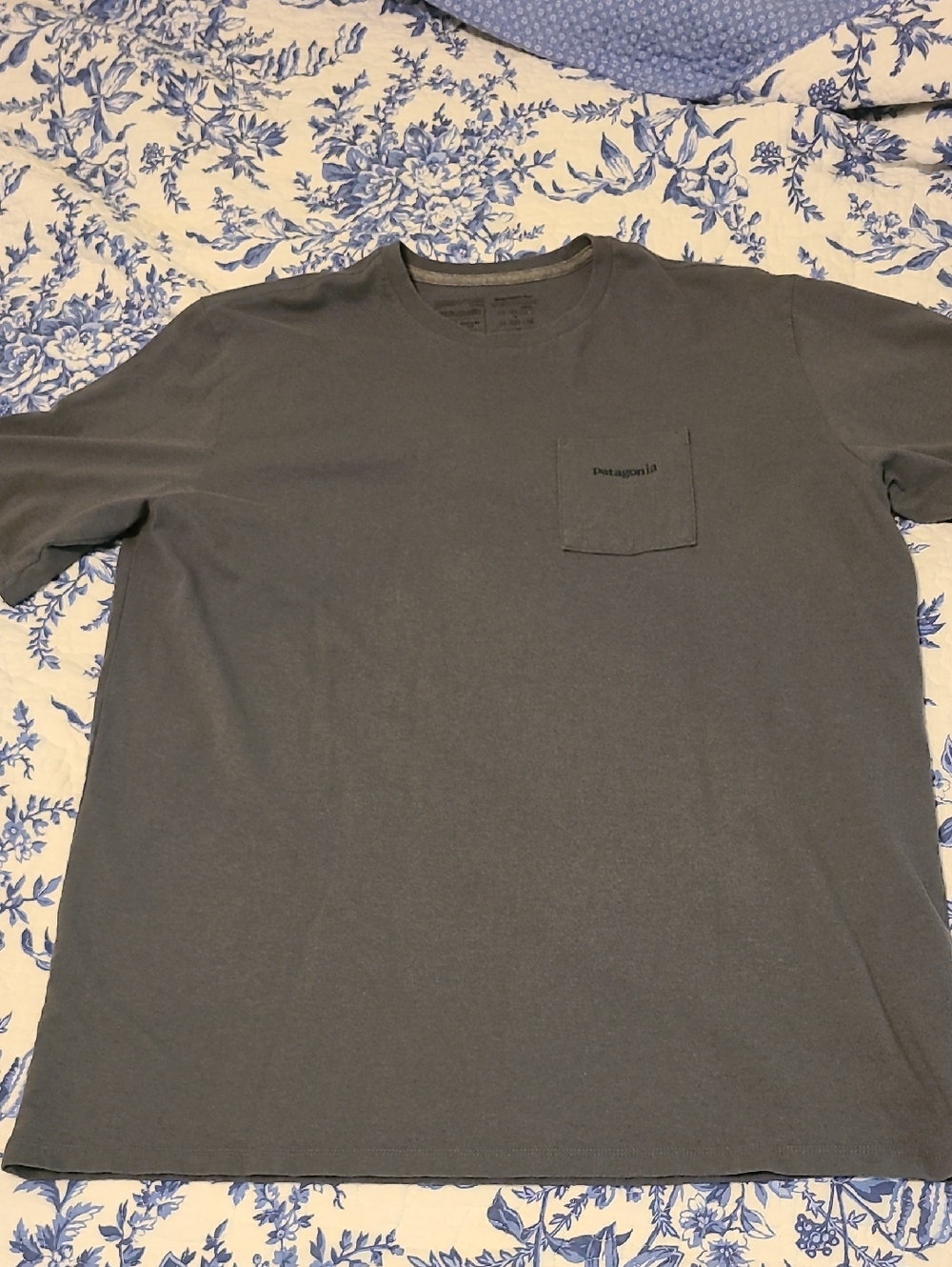 Patagonia Short-Sleeve Pocket Tee in Slate